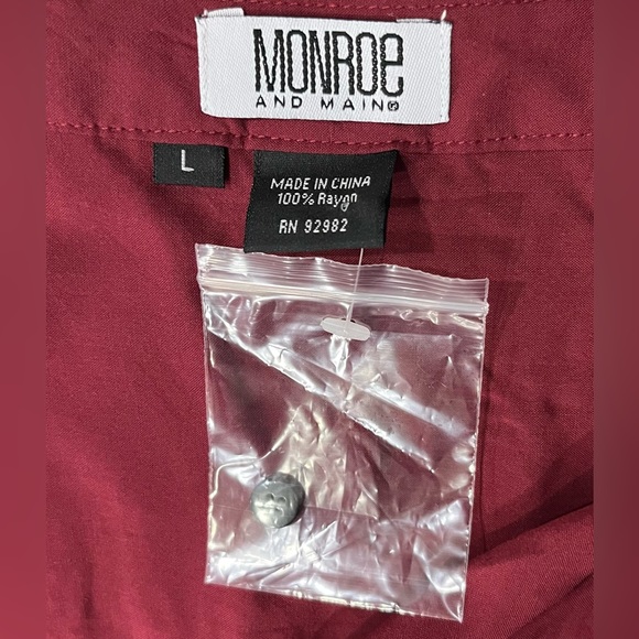 Monroe & Main Burgundy Tunic - Picture 4 of 8